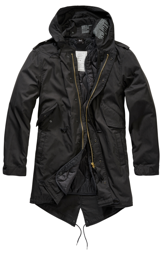 Brandit M51 US parka, čierna