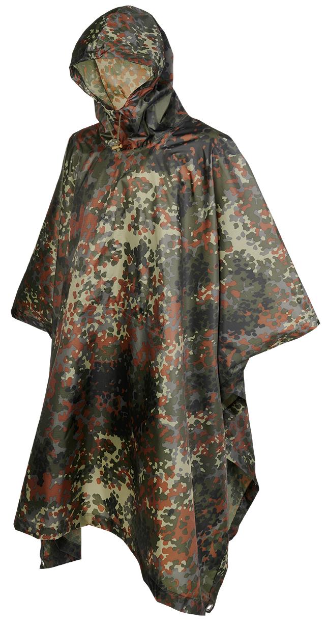 Brandit Ripstop pončo, flecktarn