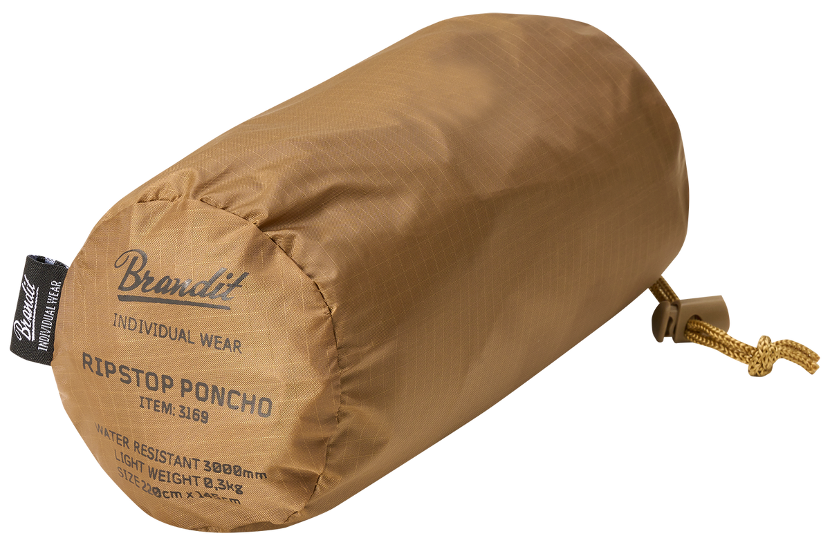 Brandit pončo Ripstop, camel