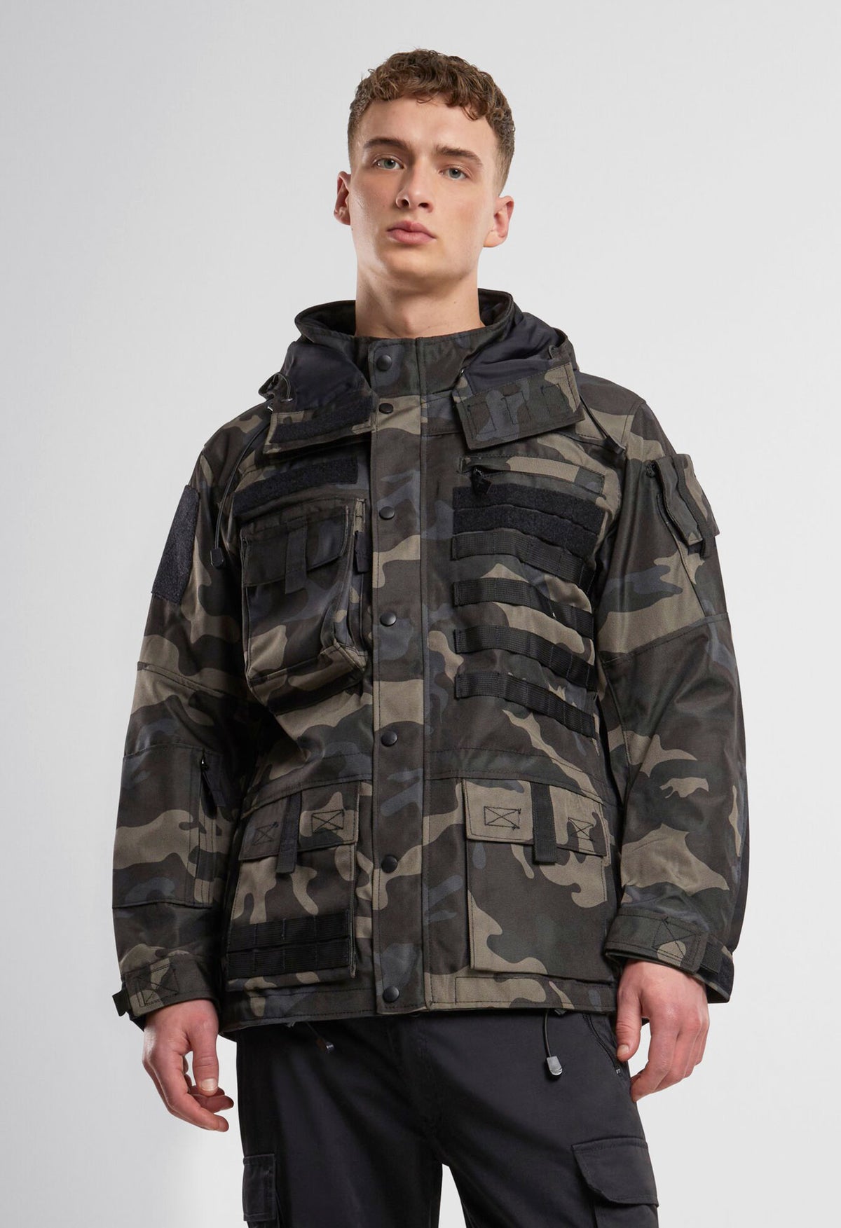 Brandit Performance Outdoor bunda taktická, darkcamo
