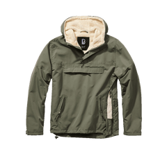 Brandit Windbreaker Sherpa giacca, oliva