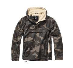 Brandit Windbreaker Sherpa giacca, Darkcamo