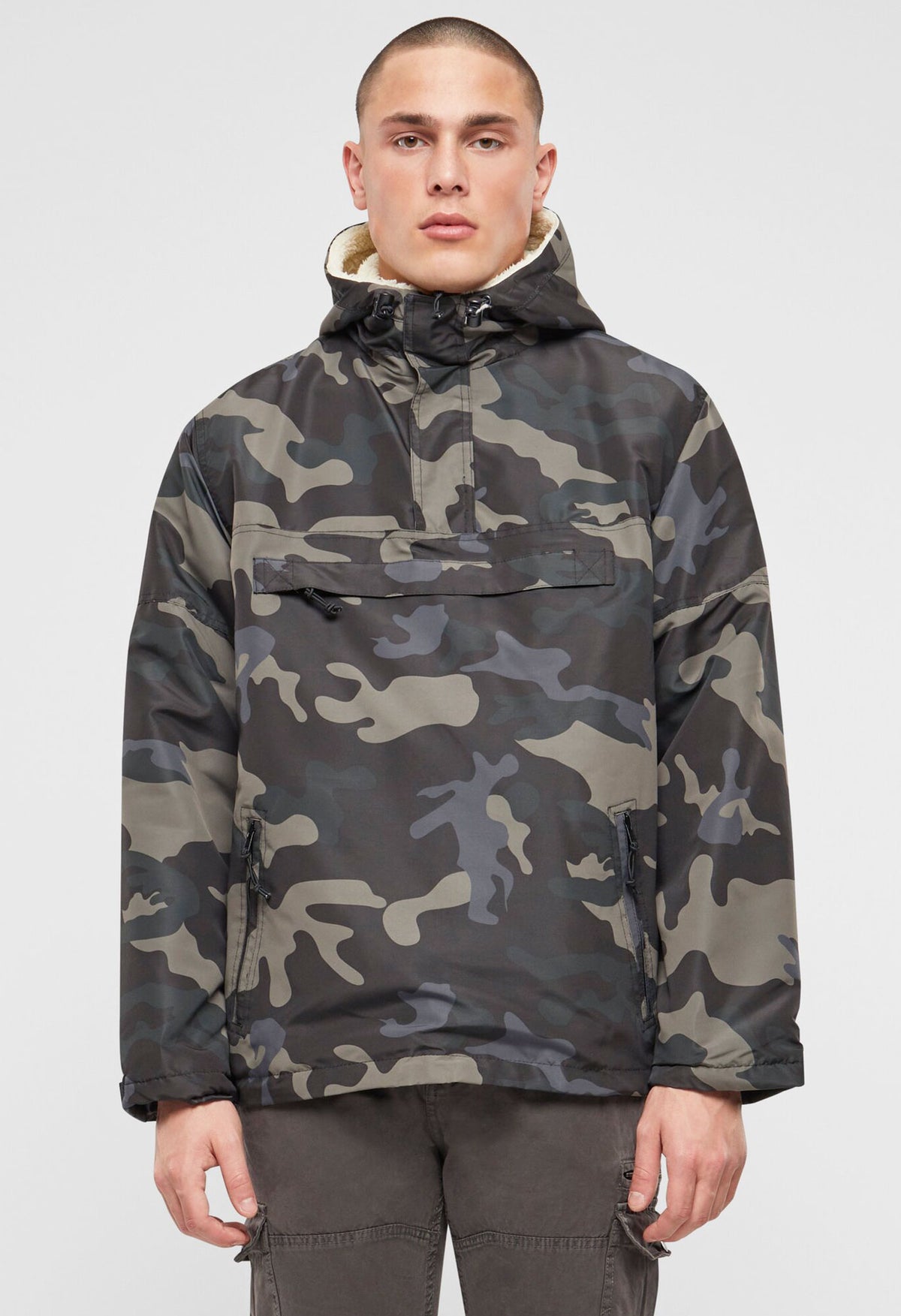 Brandit Windbreaker Sherpa bunda, Darkcamo