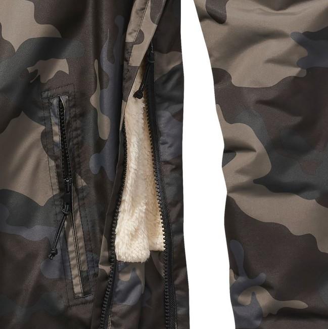 Brandit Sherpa giacca a vento, darkcamo