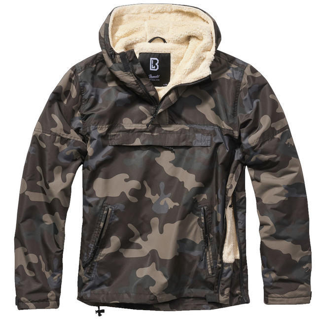 Brandit Sherpa giacca a vento, darkcamo