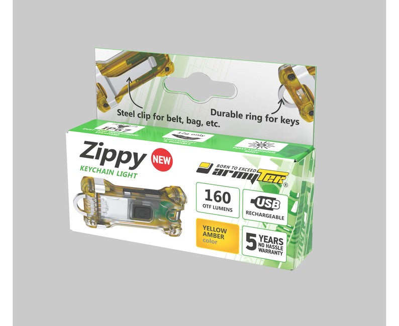 ArmyTek Zippy led portachiavi, giallo