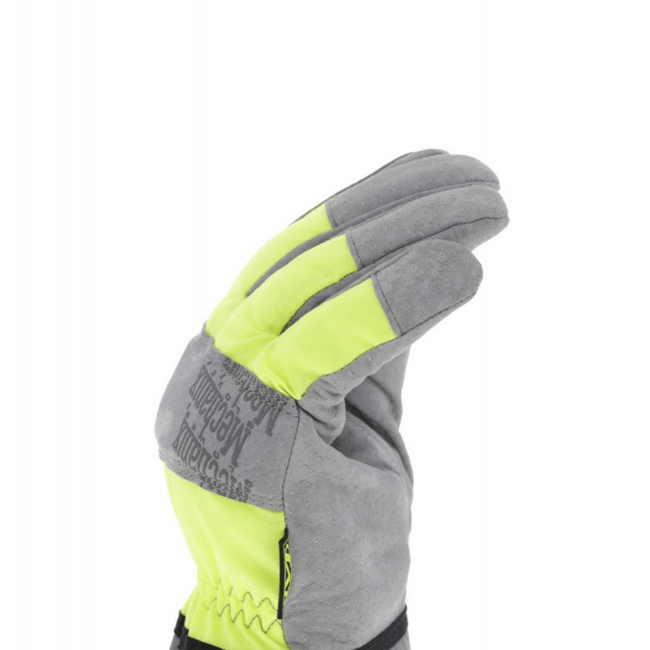 Mechanix ColdWork Gauntlet Hi-Viz guanti in Pelle, gialli
