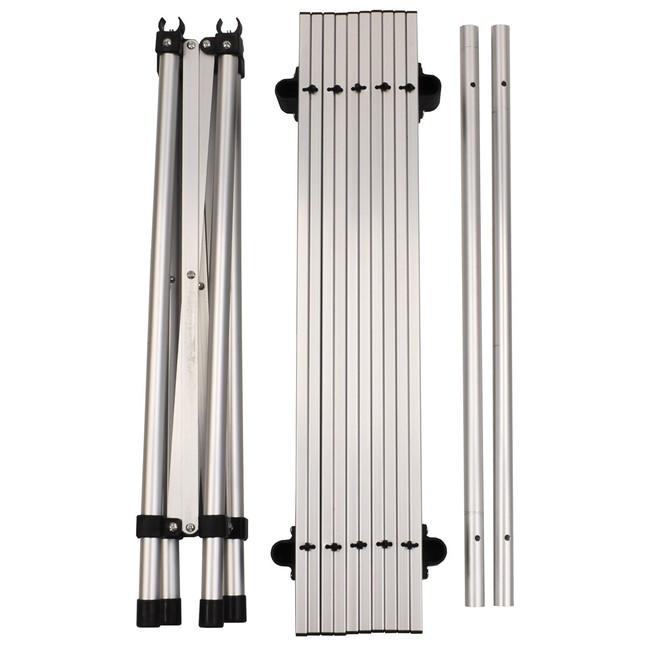 MFH Tavolo da campeggio pieghevole alluminio 58 cm