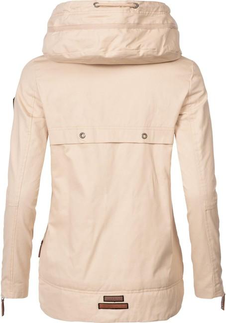Navahoo Wekoo giacca transitoria da donna con cappuccio, beige