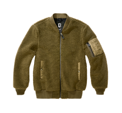 Brandit MA1 Sherpa giacca, oliva