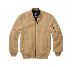 Brandit MA1 Sherpa giacca, cammello