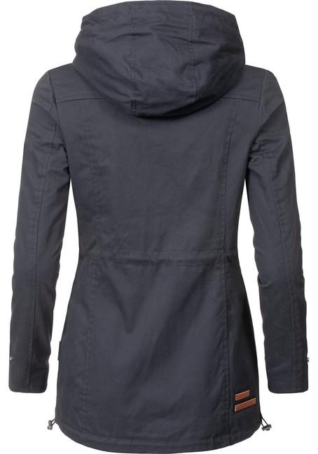 Marikoo Nyokoo giacca transitoria con cappuccio, navy