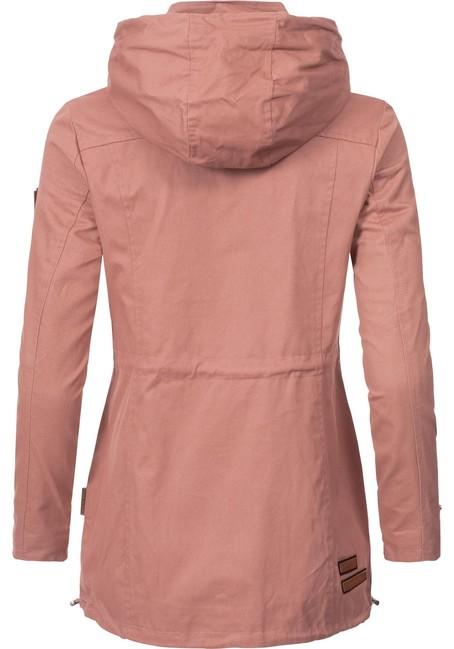 Marikoo Nyokoo giacca transitoria da donna con cappuccio, rosa