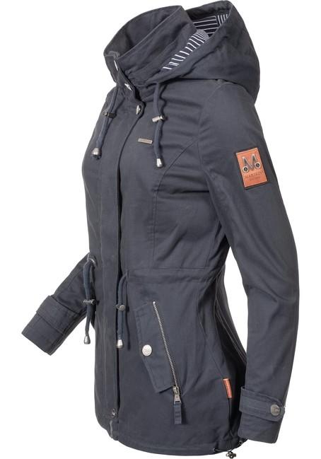 Marikoo Nyokoo giacca transitoria con cappuccio, navy