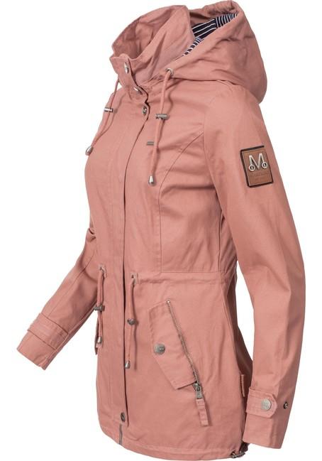 Marikoo Nyokoo giacca transitoria da donna con cappuccio, rosa