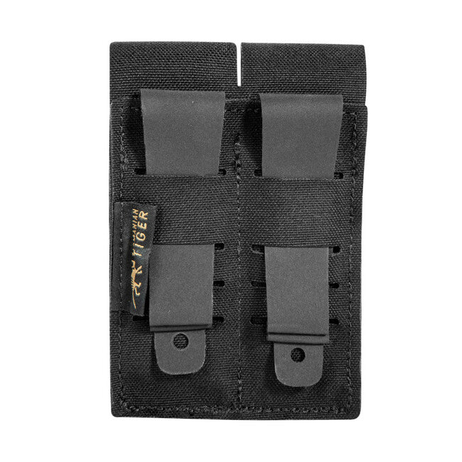Tasmanian Tiger Custodia per caricatori dbl pistol mag pouch mkiii, nero