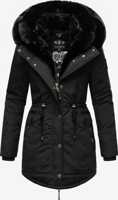 Navahoo Sweety Deluxe parka invernale da donna, nero