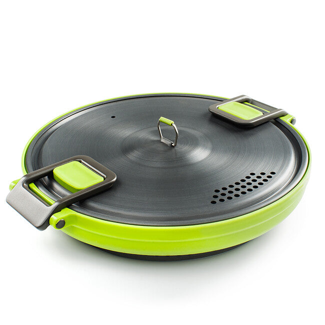 GSI Outdoors Escape HS Κατσαρόλα Πτυσσόμενη 3 L, Πράσινο