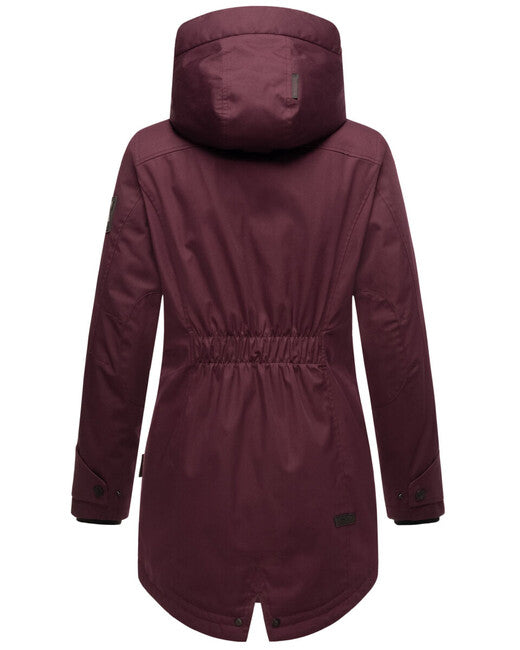 Navahoo Brinjaa giacca softshell transitoria da donna, vino
