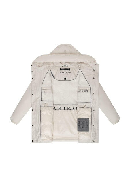 Marikoo Delilah16 giacca invernale da donna, crema