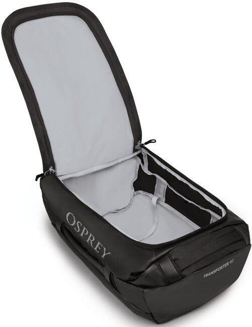 Osprey Transporter 40 borsa da viaggio, nera