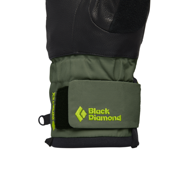 Black Diamond Legend guanti in pelle, nero-tundra