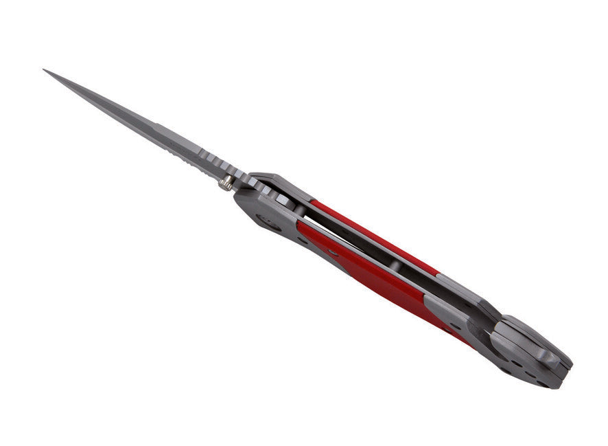 Baladeo ECO067 Rescue Knife, Red G10