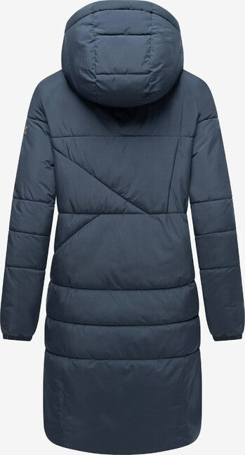 Navahoo Bliblablubb giacca invernale da donna con cappuccio, blu navy