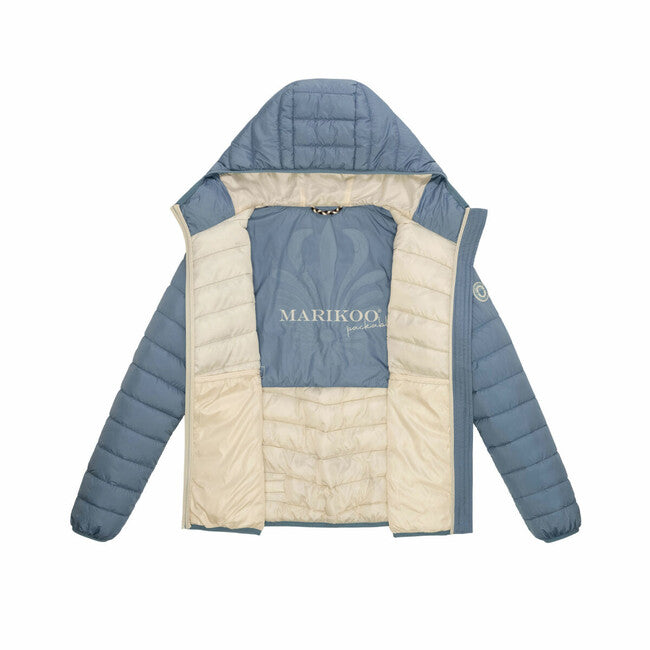 Marikoo Pack Mich Ein giacca leggera di transizione, blu polvere