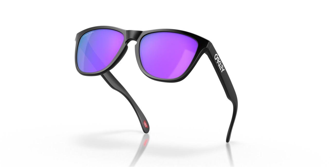 Oakley FROGSKINS Γυαλιά Ηλίου με Σκελετό Matte Black και Φακούς Prizm Violet, 55