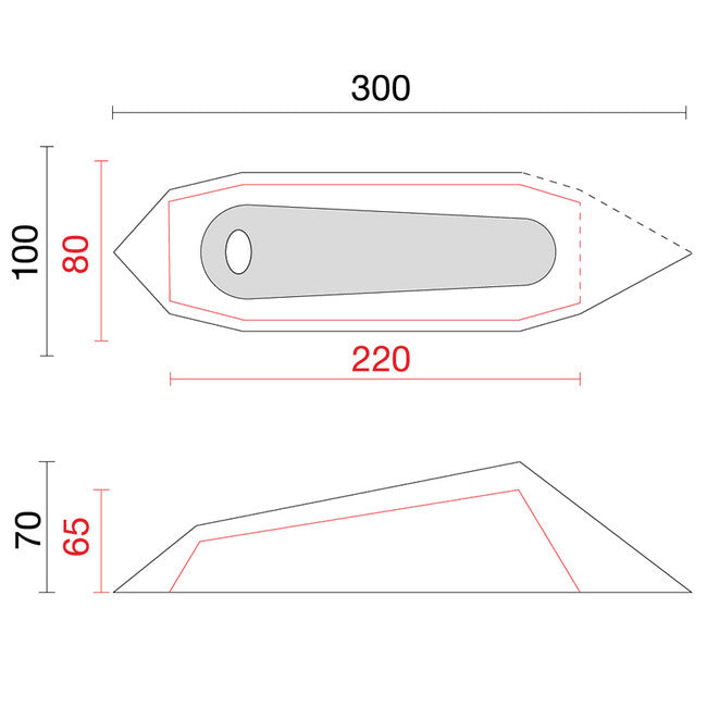 Camp Minima 1 SL tenda per 1 persona