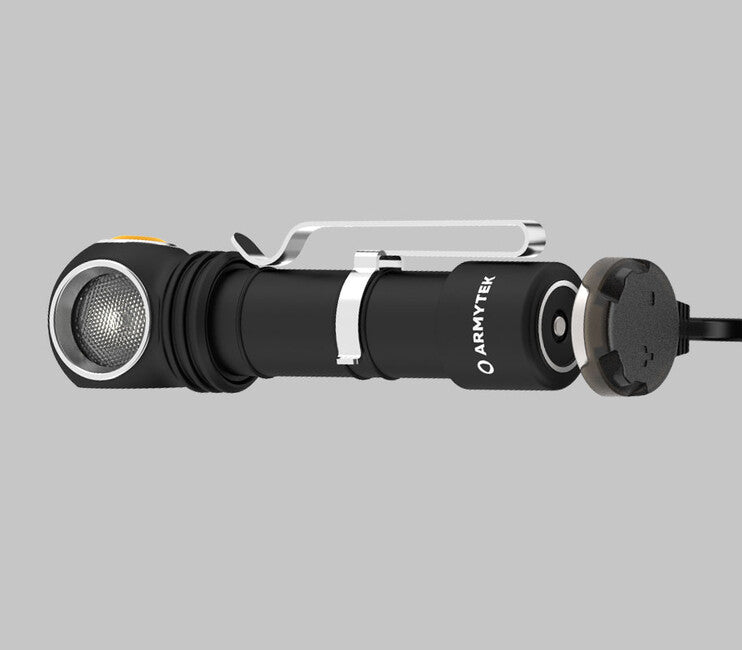 ArmyTek Wizard C2 WR lampada frontale 1100 lm potenza della batteria 3 h 65 g, bianchi e rossi con supporto magnetico