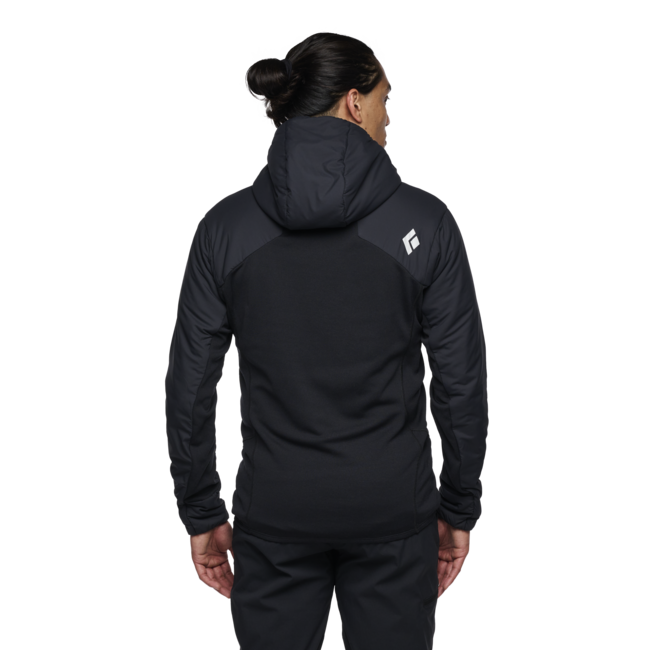 Black Diamond First Light da uomo felpa ibrida, nera