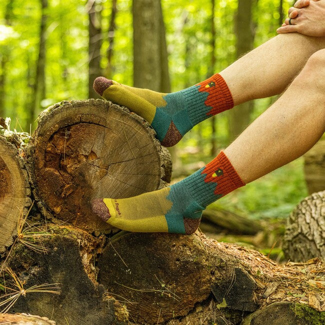 Darn Tough Number 2 Micro Crew Midweight Cushioned Socks, Teal