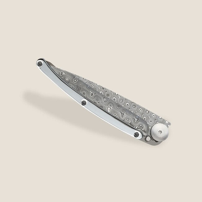 Deejo Eccezione coltello, oro bianco