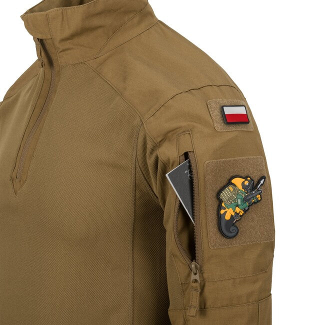 Helikon-Tex MCDU Camicia da combattimento - NyCo Gilet tattico Ripstop, coyote