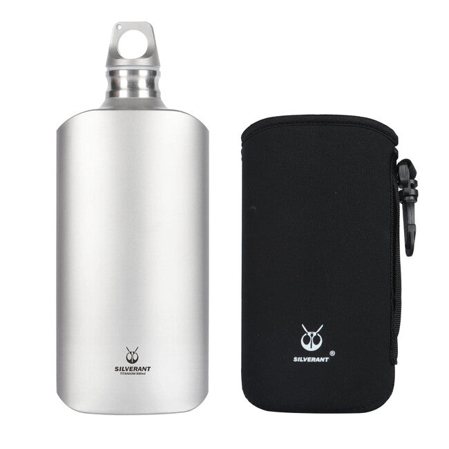 Silverant Titanium bottiglia 800 ml slim