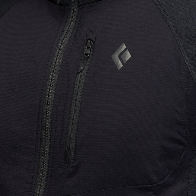 Black Diamond Coefficient Lt gilet ibrido da uomo, nero