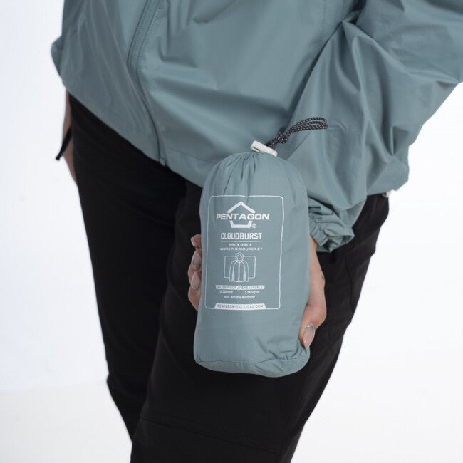 Pentagon Cloudburst Packable giacca da donna, menta