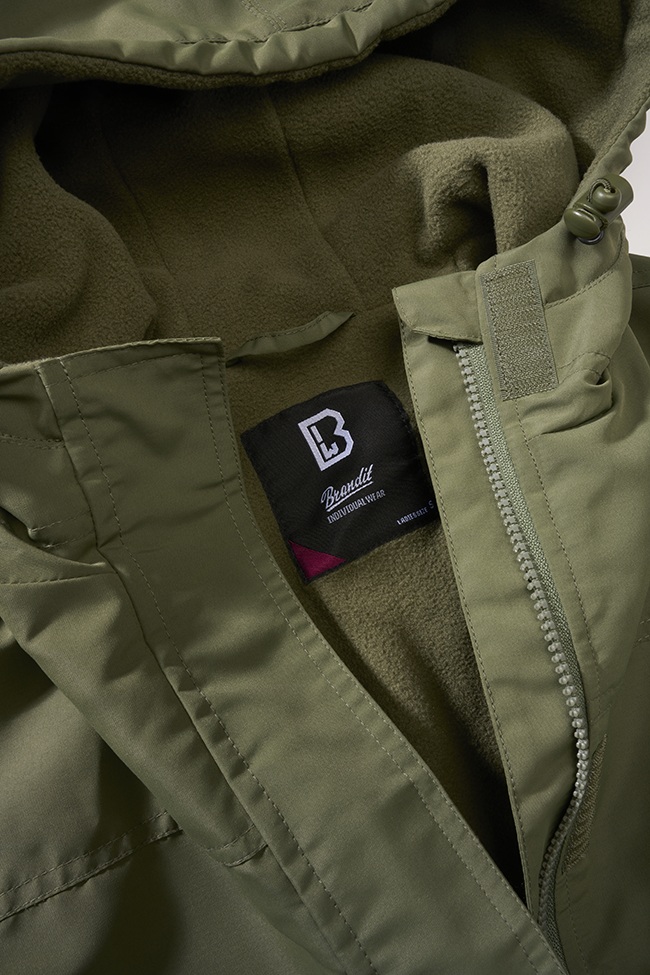 Brandit Windbreaker Frontzip dámska bunda, olivová