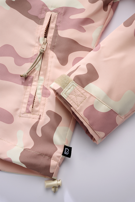 Brandit Frontzip giacca a vento da donna, candy camo