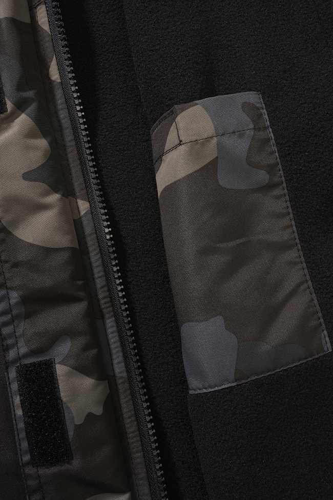Brandit Windbreaker Frontzip dámska bunda, Darkcamo