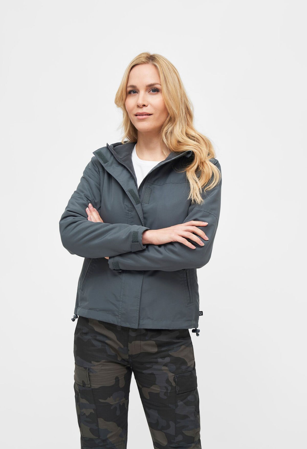 Brandit Windbreaker Frontzip dámska bunda, Anthracite