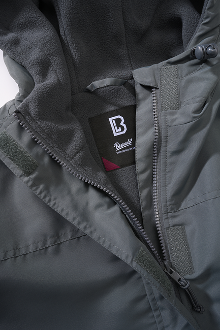 Brandit Frontzip giacca a vento da donna, antracite