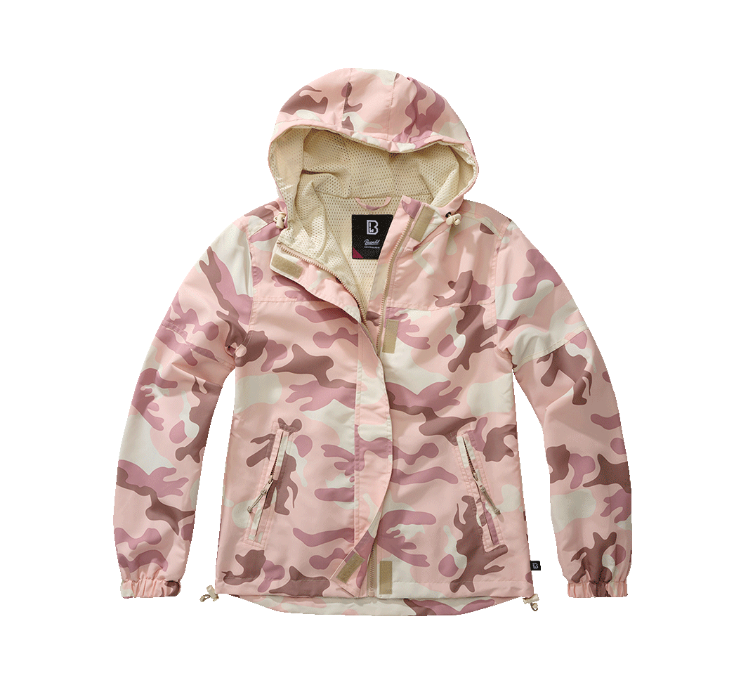 Brandit Summer dámska windbreaker bunda, Candy camo