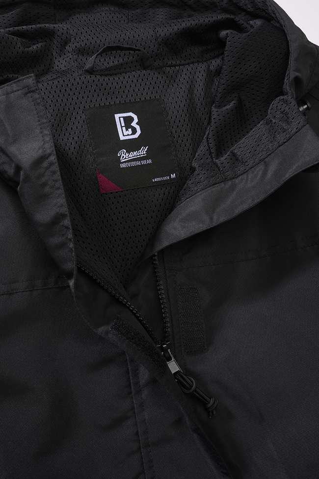 Brandit Summer dámska windbreaker bunda, čierna