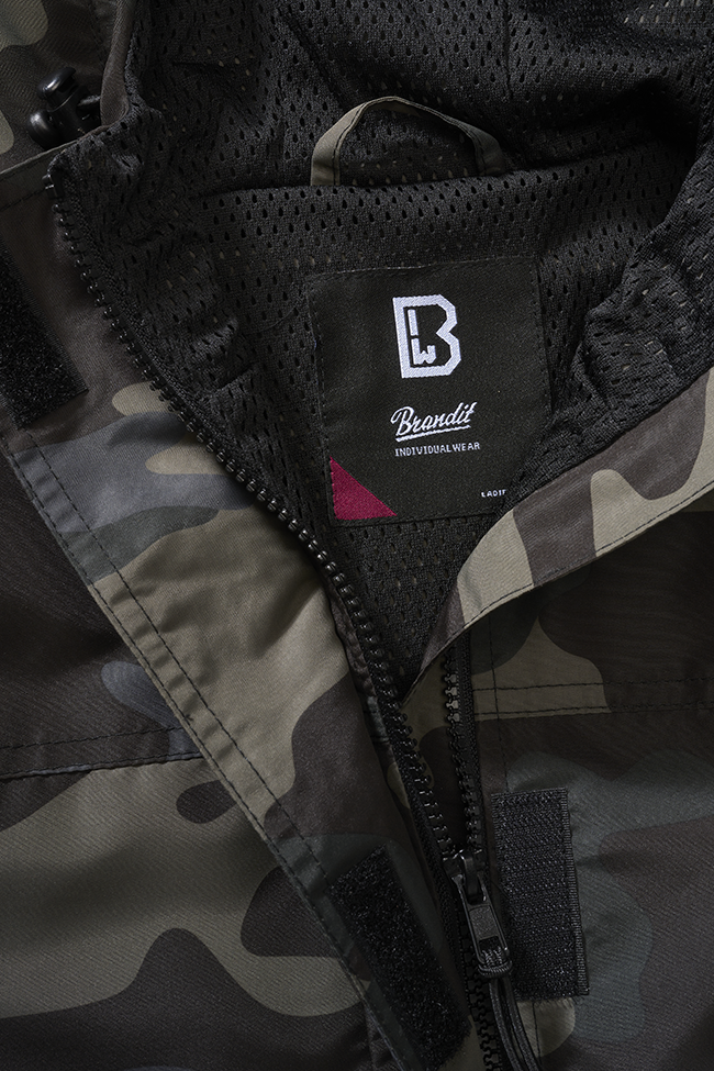 Brandit Summer Windbreaker dámska bunda, Darkcamo