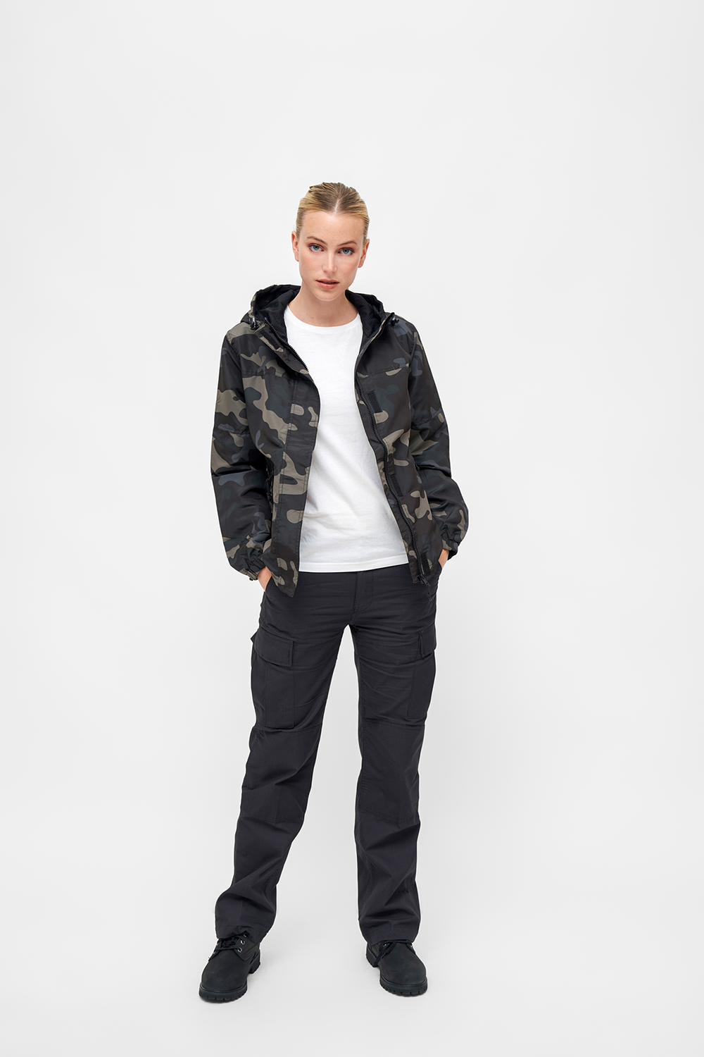 Brandit Summer Windbreaker dámska bunda, Darkcamo