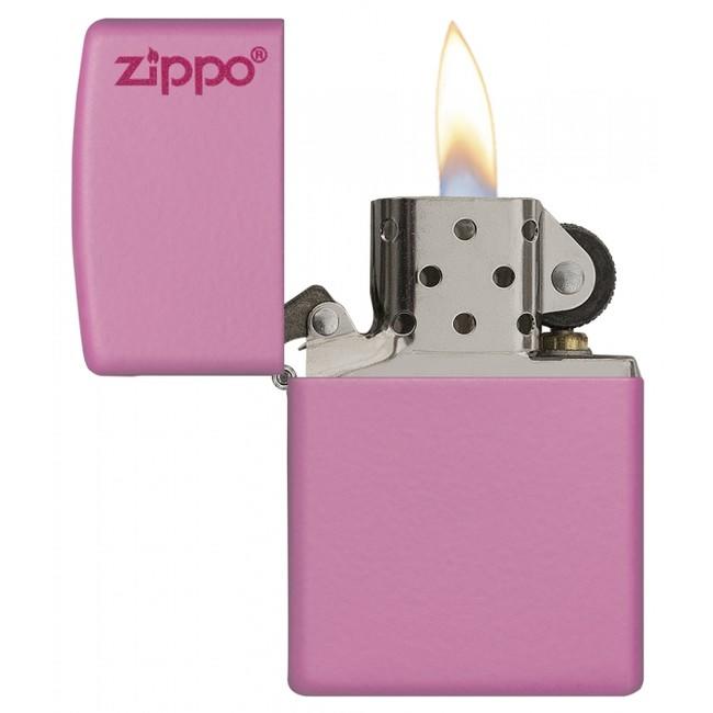Zippo Accendino a benzina, rosa opaco