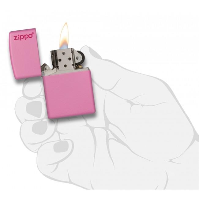 Zippo Accendino a benzina, rosa opaco